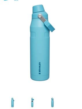 Stanley Light Blue Insulated Stainless Bottle with Carry Handle
